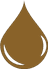 Brown drop icon